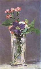 Edouard Manet, Garofani e clematide (1883)